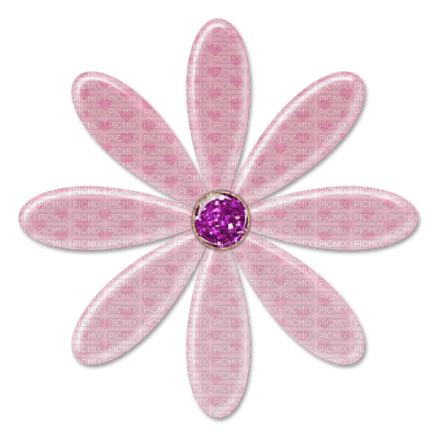 Kaz_Creations Colours Deco Glass Flower - darmowe png