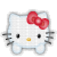 Hello Kitty Stamp #2 (Unknown Credits) - Free animated GIF