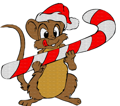 christmas mouse - karácsonyi egér - фрее пнг