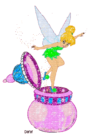 Tinker Bell - Bezmaksas animēts GIF