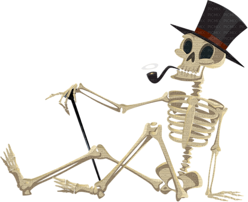 skeleton by nataliplus - ilmainen png