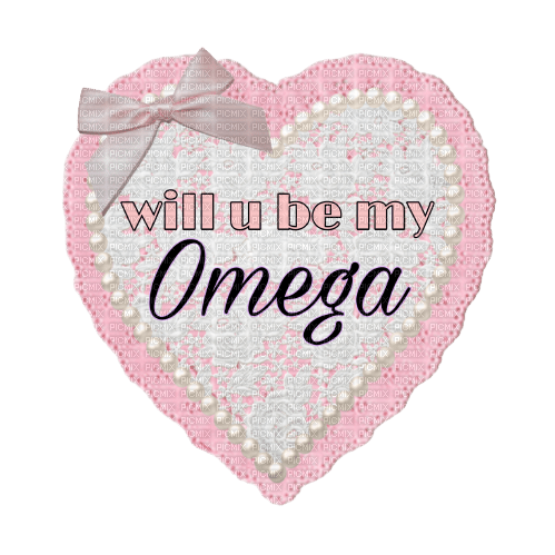 will you be my omega - png grátis