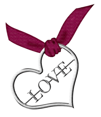 Kaz_Creations Text Love Heart Dangly Things Hanging Colours - png grátis