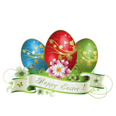 Kaz_Creations Easter Deco Text - PNG gratuit
