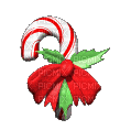 candy cane christmas deco GIF - Ücretsiz animasyonlu GIF