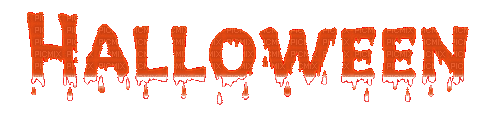 Halloween.Text.orange.gif.Victoriabea - Ücretsiz animasyonlu GIF