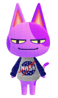 Animal Crossing - Bob - Nasa Cat - Free PNG