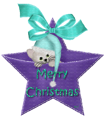 Merry Christmas Mouse - Ingyenes animált GIF