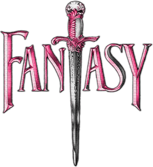 soave text fantasy deco black white pink - 無料png