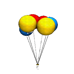 balloons gif - Δωρεάν κινούμενο GIF