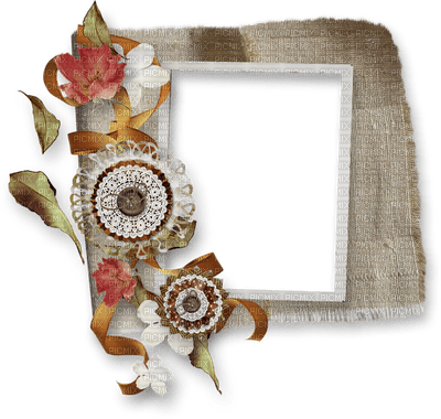 Kaz_Creations Deco Flower Scrap  Frames Frame - png ฟรี