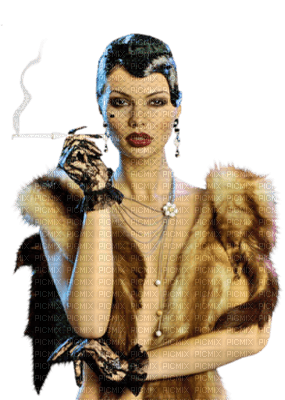 Art Deco woman bp - δωρεάν png