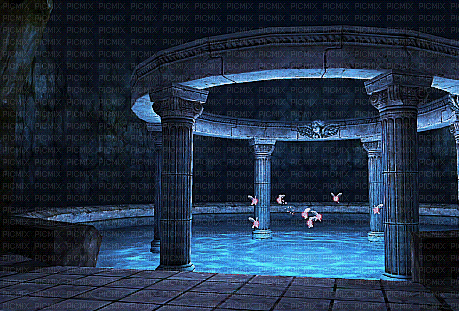 legend of zelda fairy fountain - Δωρεάν κινούμενο GIF