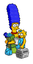 Die Simpsons - Bezmaksas animēts GIF