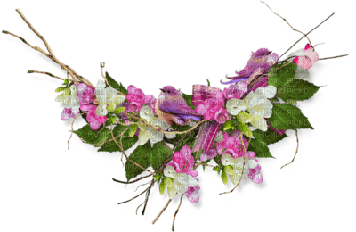 Déco fleurs - nemokama png