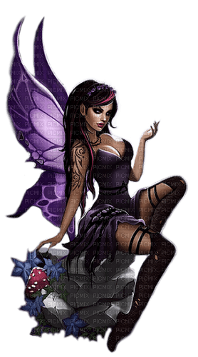 gothic fairy by nataliplus - png grátis