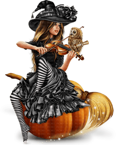 halloween hexe witch - PNG gratuit