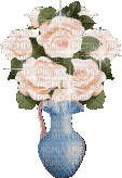 розы в вазе - 無料のアニメーション GIF