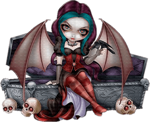 gothic demon by nataliplus - PNG gratuit