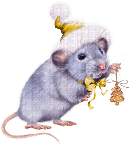 christmas mouse by nataliplus - ingyenes png