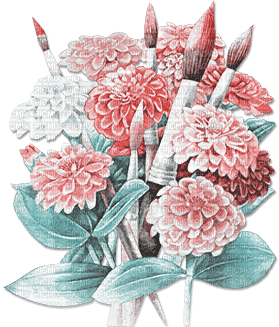 soave deco flowers vintage spring brush branch - zadarmo png