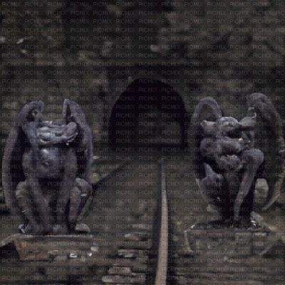 Gargoyles by Railway Track - besplatni png