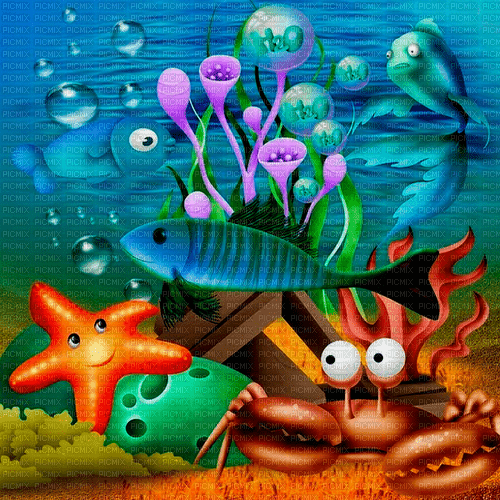 underwater background by nataliplus - png ฟรี
