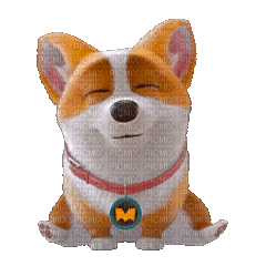 flying dog moco - Бесплатный анимированный гифка