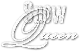 soave text snow queen white - PNG gratuit
