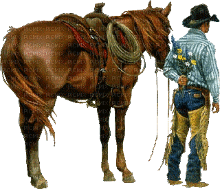 loly33 cowboy western - Darmowy animowany GIF