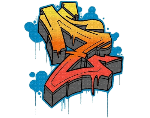GIANNIS_TOUROUNTZAN GRAFFITI ALPHABET LETTER Z - Free PNG