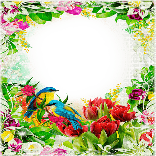 spring  frame  by nataliplus - Free PNG