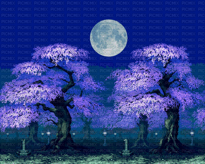 Moonlight background bp - Free animated GIF