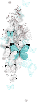 soave deco border scrap summer butterfly black - δωρεάν png