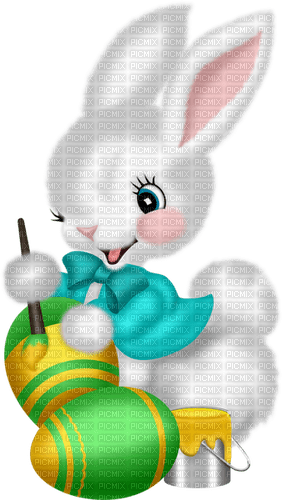 Easter. Rabbit. Egg. Leila - png gratuito