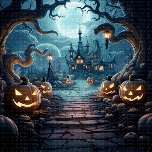 halloween background by nataliplus - PNG gratuit