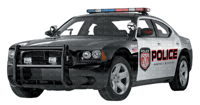 police car - zdarma png