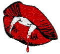 Bouche vampire - Darmowy animowany GIF
