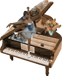 piano Nitsa - Бесплатный анимированный гифка