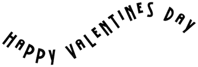 Kaz_Creations Logo Text Happy Valentine's Day Colours - png grátis