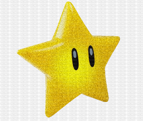 Estrella con ojos - Animovaný GIF zadarmo