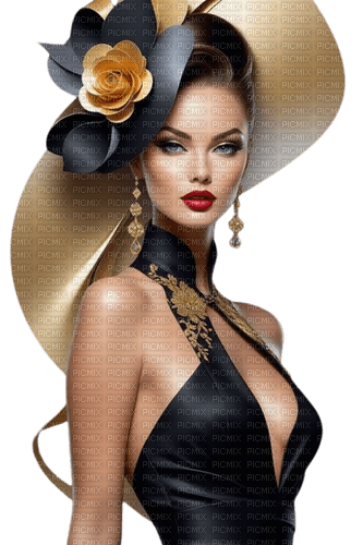 Mujer elegante- Rubicat - png grátis