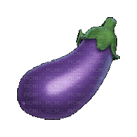 eggplant spin - Free animated GIF
