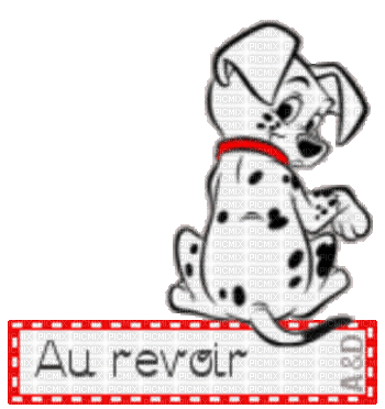au revoir - Безплатен анимиран GIF
