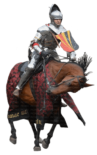 Medieval.Warrior.horse.guerrier.Victoriabea - png gratis