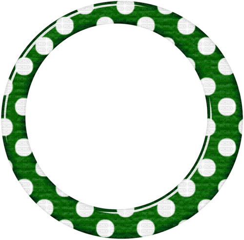 Circle.Frame.Green - PNG gratuit