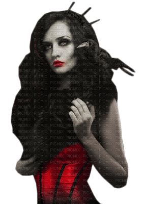 Kaz_Creations Woman Femme Gothic - безплатен png