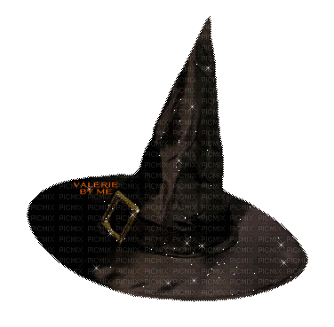 Chapeau de sorcière - GIF animado gratis