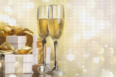 champagner champagne sekt sparkling wine gold gift present new year silvester la veille du nouvel an Noche Vieja  image fond background christmas noel xmas weihnachten Navidad рождество natal - PNG gratuit