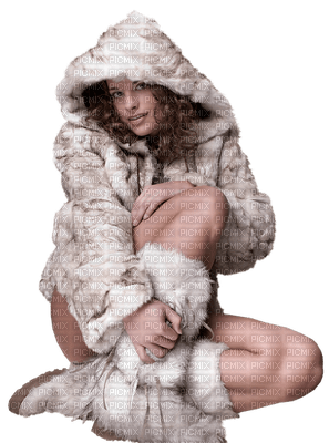 Kaz_Creations Woman Femme Winter - PNG gratuit